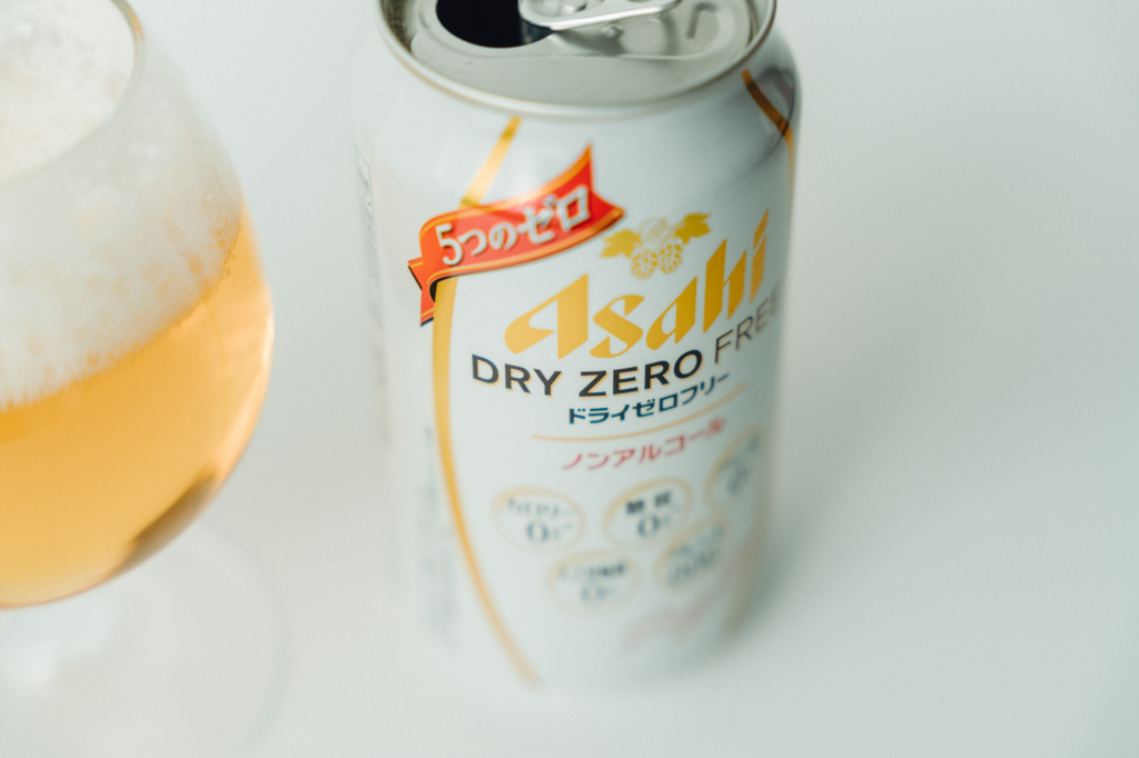 アサヒのDRY ZERO FREE (ドライゼロフリー) 】研ぎ澄まされた5つのゼロとしっかり感じるクリアな味わい | Alldrop