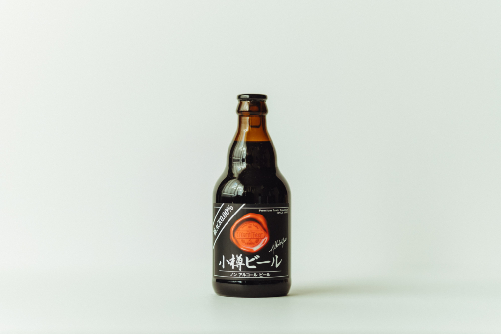小樽ビール ブラック 0.00%