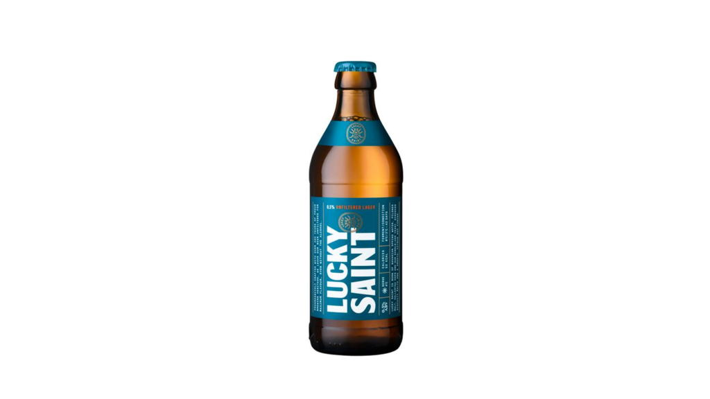 Unfiltered Lager Lucky Saint