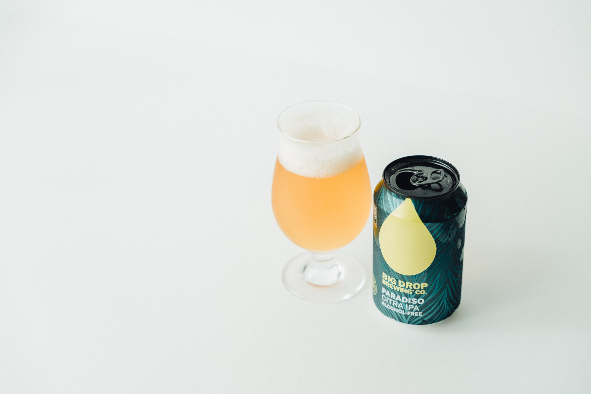 Big Drop Brewing(ビッグドロップ・ブリューイング)のシトラIPAノンアルコールビール「PARADISO CITRA IPA