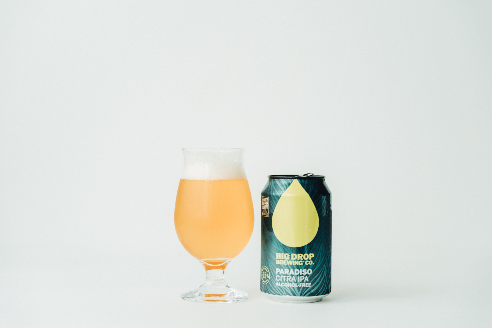 Big Drop Brewing(ビッグドロップ・ブリューイング)のシトラIPAノンアルコールビール「PARADISO CITRA IPA