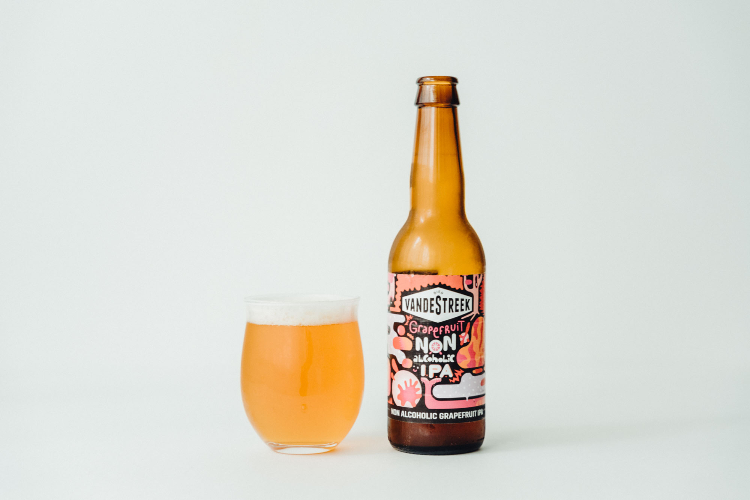 GRAPEFRUIT NON ALCOHOLIC IPA Vandestreek(ファンデストリーク)のグレープフルーツIPAの